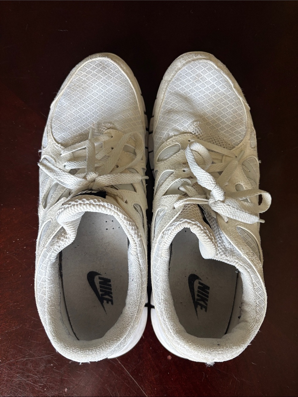 Nike Free Run 2 White Black 2021 Mesh and Suede Trainers - Picture 4 of 7